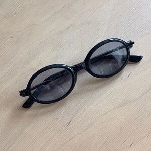 Vintage Kenzo Blue Oval Sunglasses